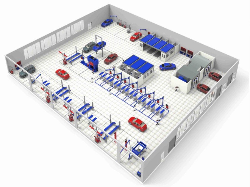 Проект автосервиса