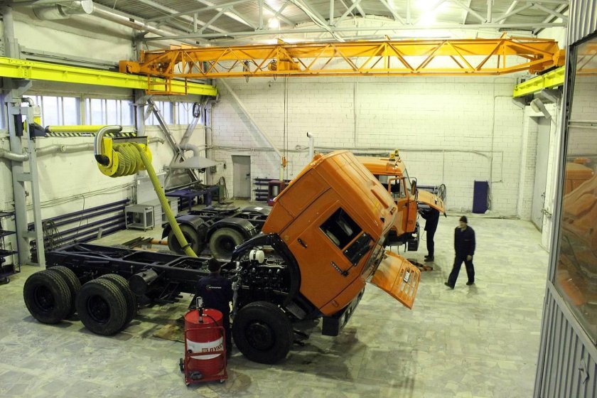 СТО грузовых автомобилей