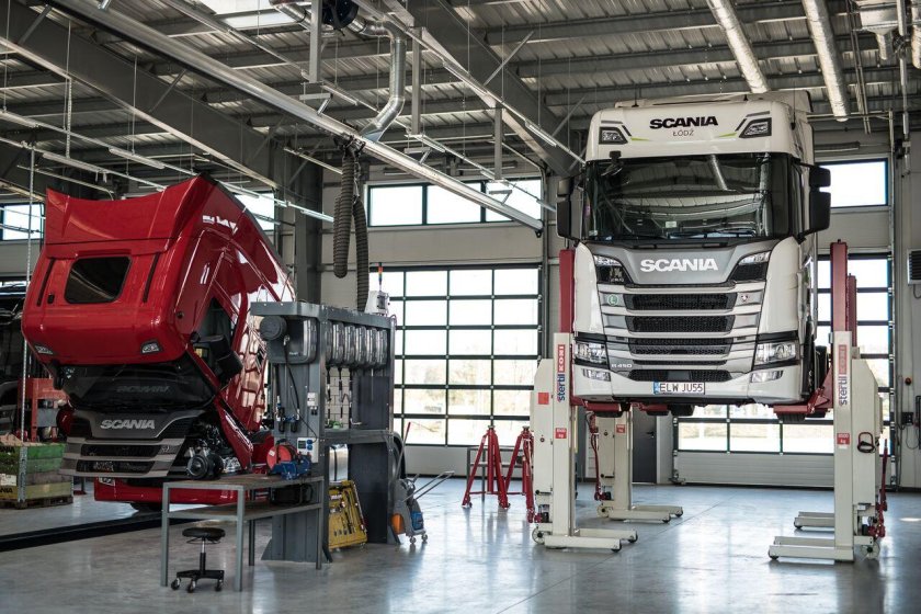 Проект грузовой сервис Скания