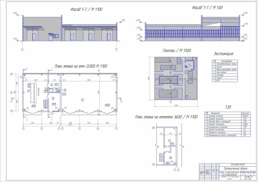 План ремонтной мастерской с расстановкой оборудования чертеж