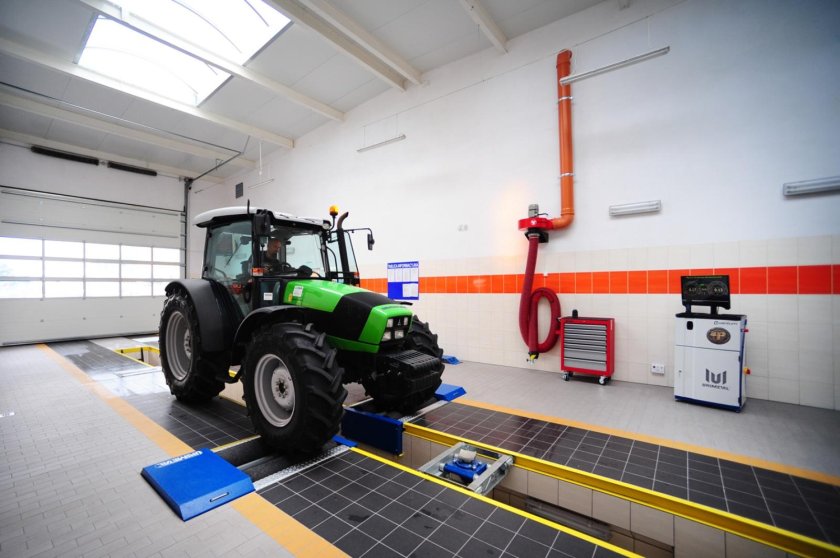 Тормозной стенд для грузовых автомобилей