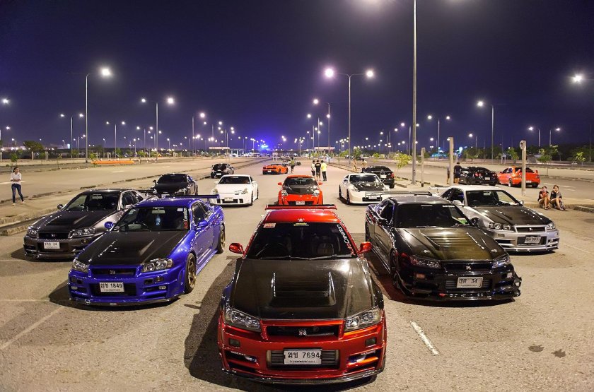 Сходка тачек Воробьевы горы