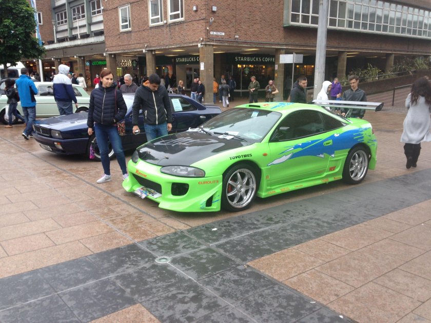 Митсубиси Эклипс Форсаж 1