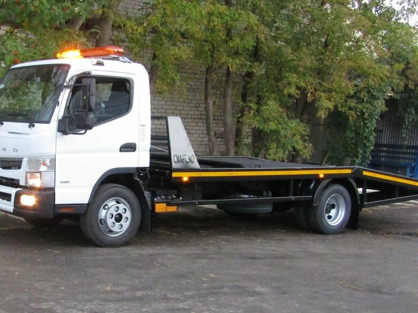 Mitsubishi fuso canter эвакуатор