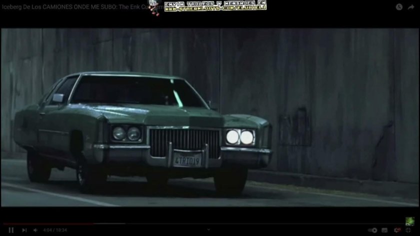 Кадиллак Эльдорадо 1972 шоссе смерти