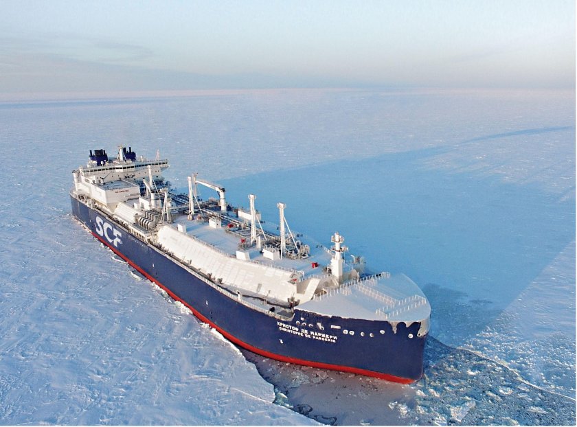 Танкер-газовоз Кристоф де Маржери