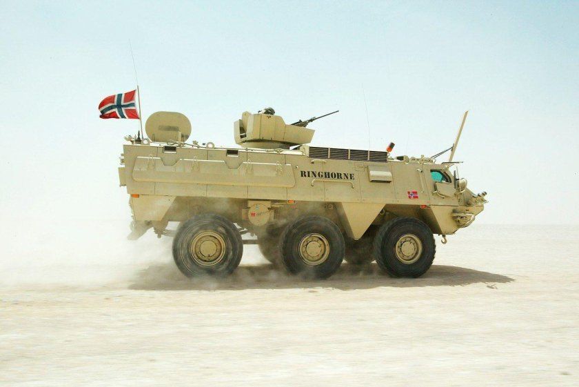 Норвежский БТР