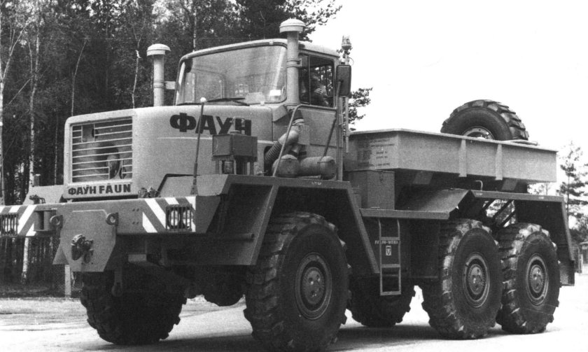 Балластные тягачи Фаун