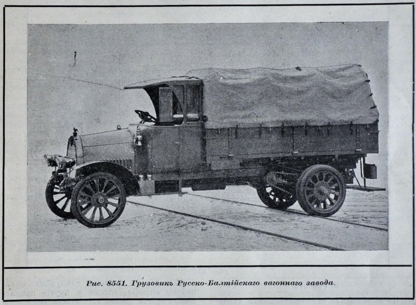 Автомобили 1915 года завода «Руссо-Балт"