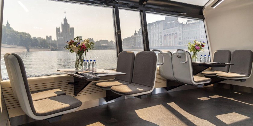 Электрический Речной трамвайчик Москва