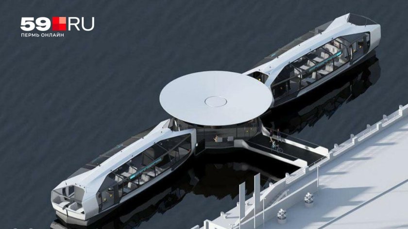 Электрический речной трамвайчик москва