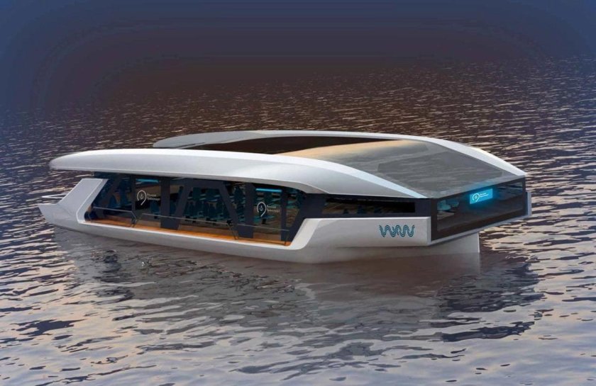 Электрические речные трамвайчики Москва 2022