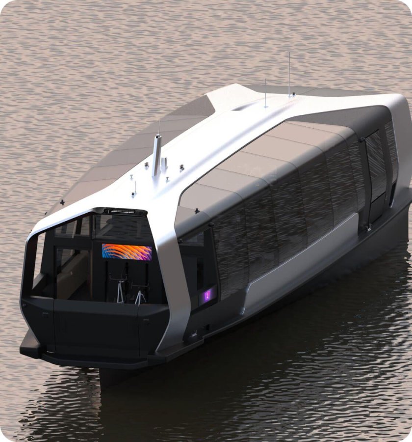 Речной трамвайчик в Москве