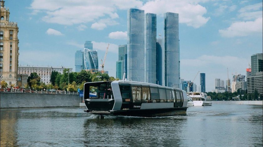 Проект речных трамваев в Москве