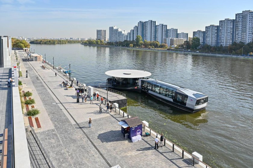 ЗИЛ Печатники Речной трамвай