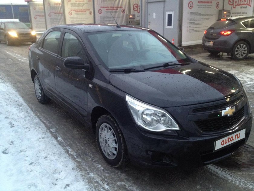 Chevrolet Cobalt черный