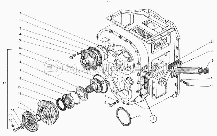 Коробка передач ДЗ 98 схема