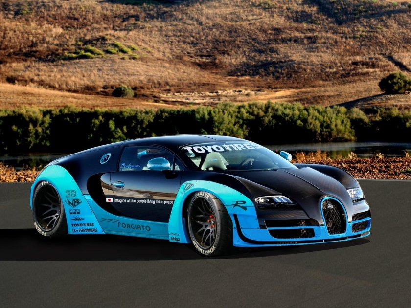 Бугатти Вейрон 2018