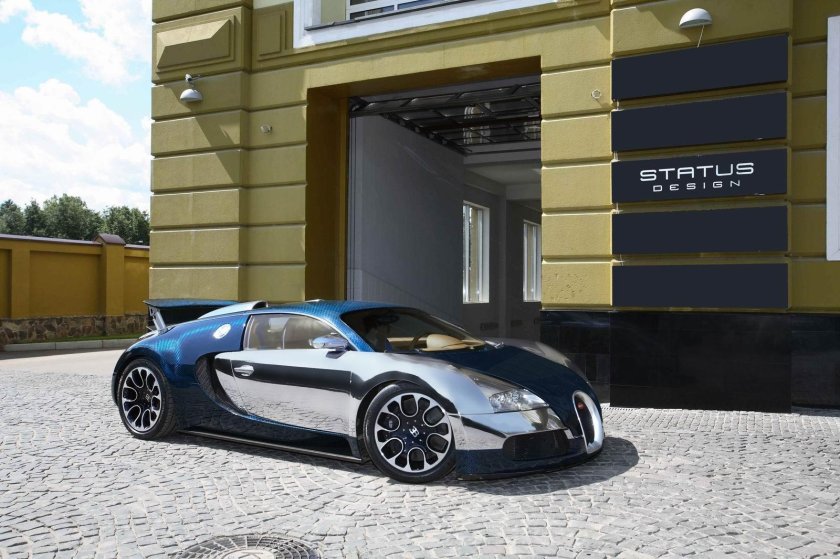 Тюнинговая Бугатти