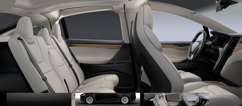 Tesla model x interior