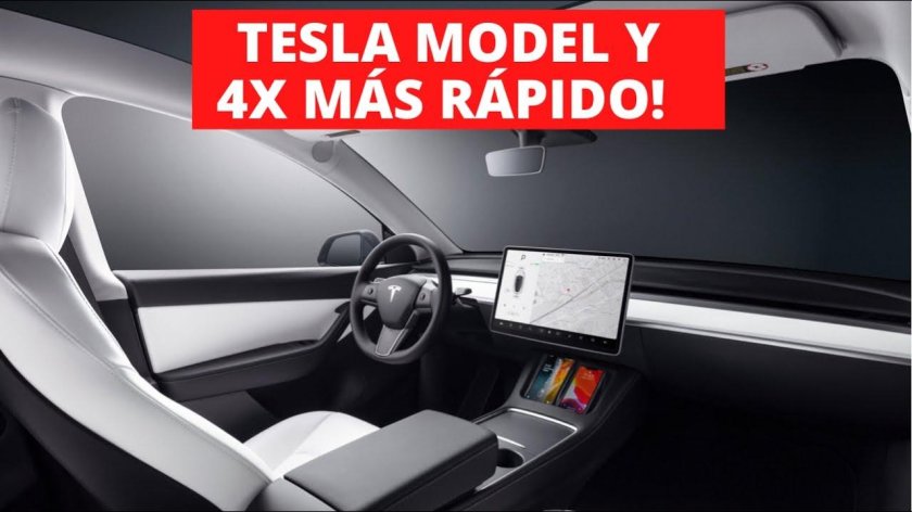 Tesla model 3 салон