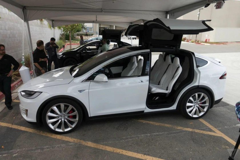 Tesla model x обвес