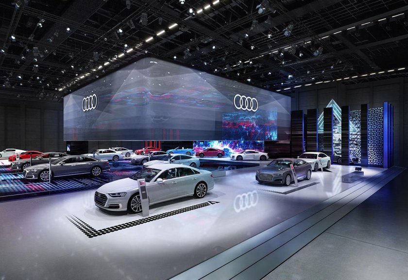 Выставочные стенды Ауди