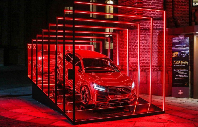 Подиум для автомобиля