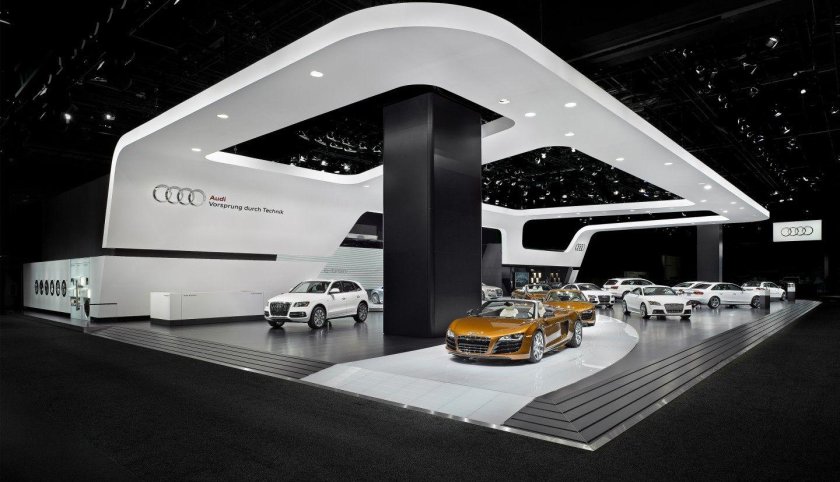 Автосалон дизайн