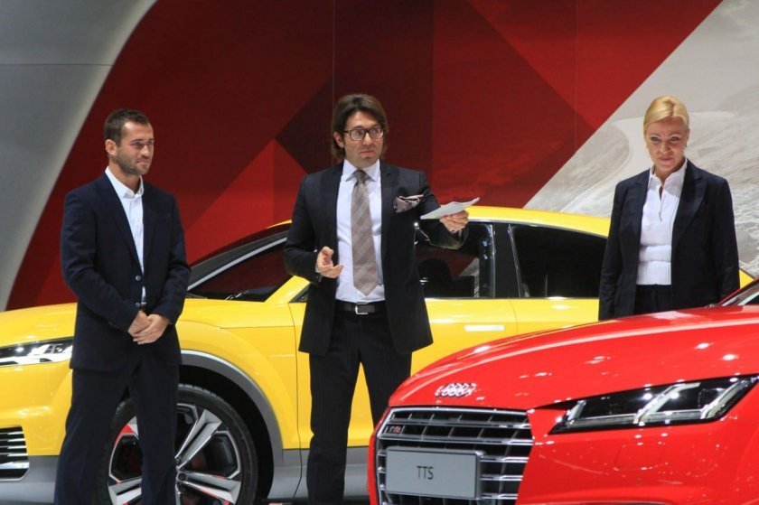 Стенд Ауди на выставке