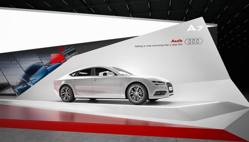 Стенд Audi