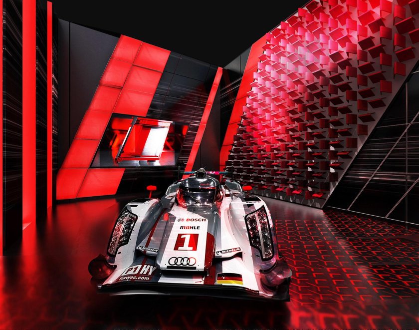 Автосалон крутой дизайн