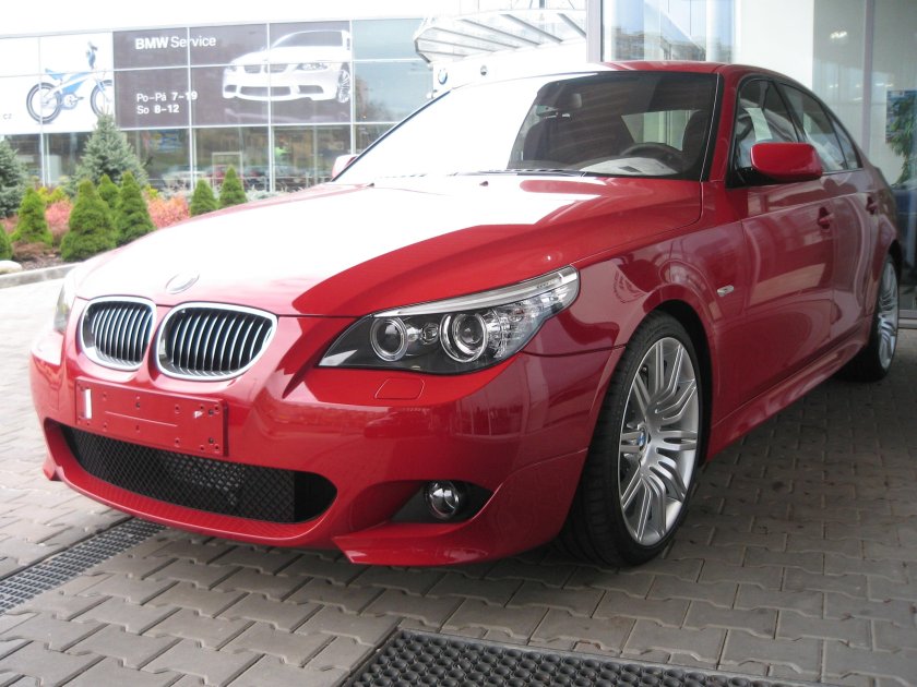 BMW e60 Red