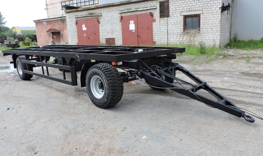 Двухосный прицеп шасси 849040
