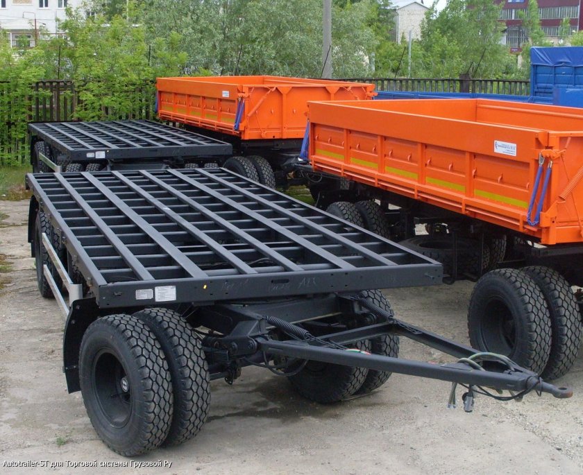 Прицеп СЗАП шасси