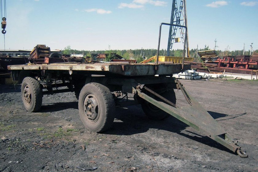 Прицеп ЗИЛ ГКБ 817