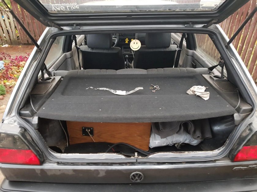 Golf 2 багажник