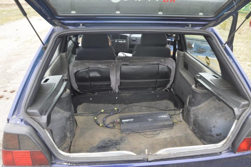 Golf 2 багажник