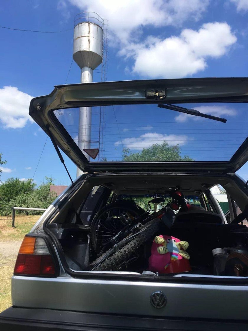 Багажник гольф 2