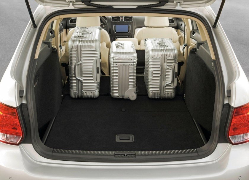 VW Golf 6 багажник