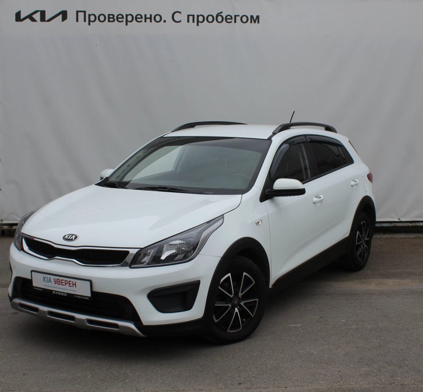 Kia Rio x-line белая