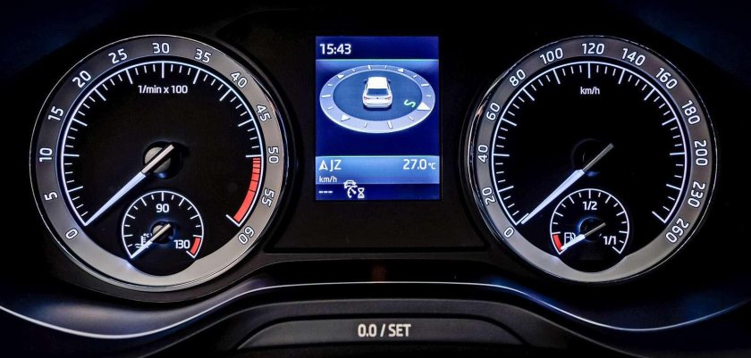 Приборная панель Кодиак