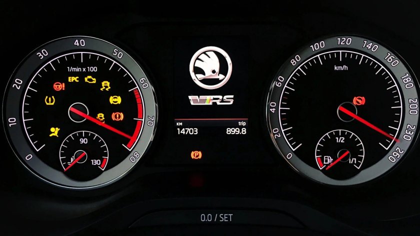 Приборная панель Кодиак