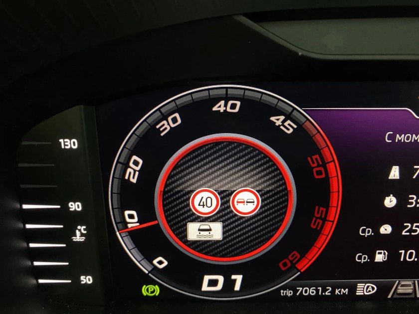 Приборная панель Skoda Kodiaq