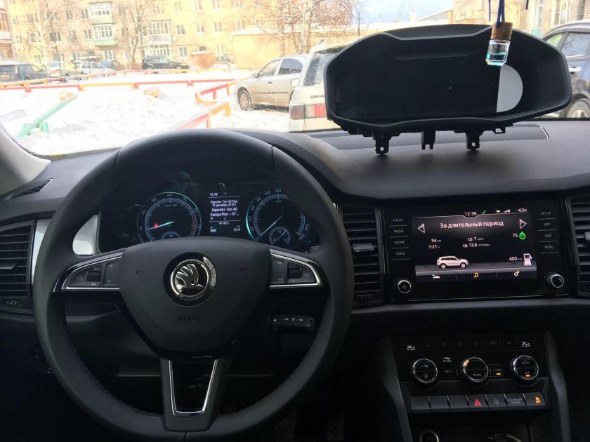Приборная панель Skoda Kodiaq