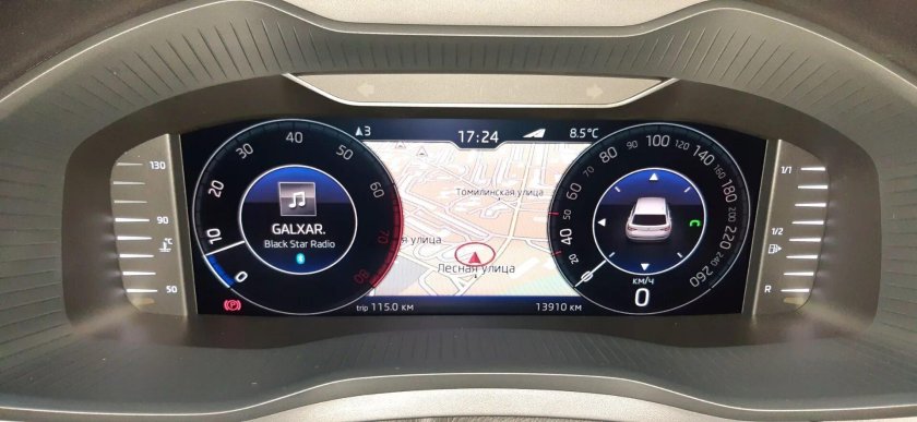 Приборная панель Skoda Kodiaq