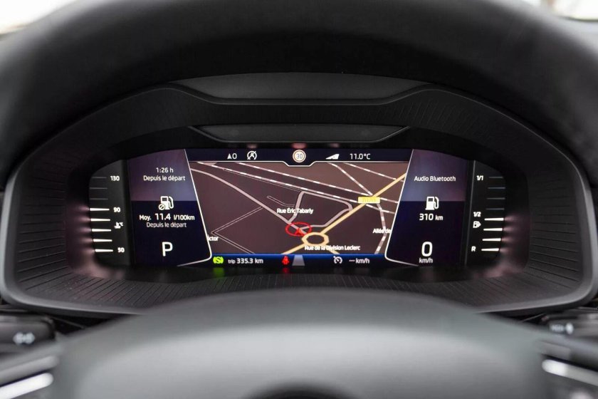 Цифровая панель Шкода Кодиак