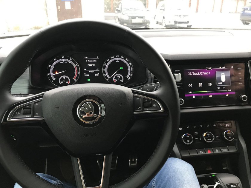 Приборная панель Skoda Kodiaq