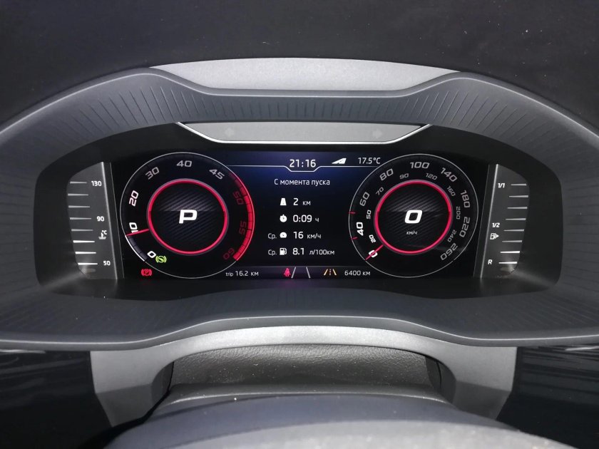 Панель приборов Шкода Кодиак