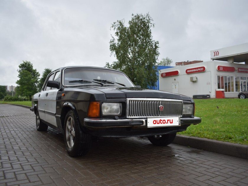 Волга газ 3102 черная